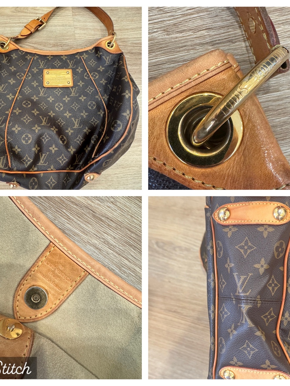 Louis Vuitton Brown Galliera PM  *Authenticated - Picture 6 of 12